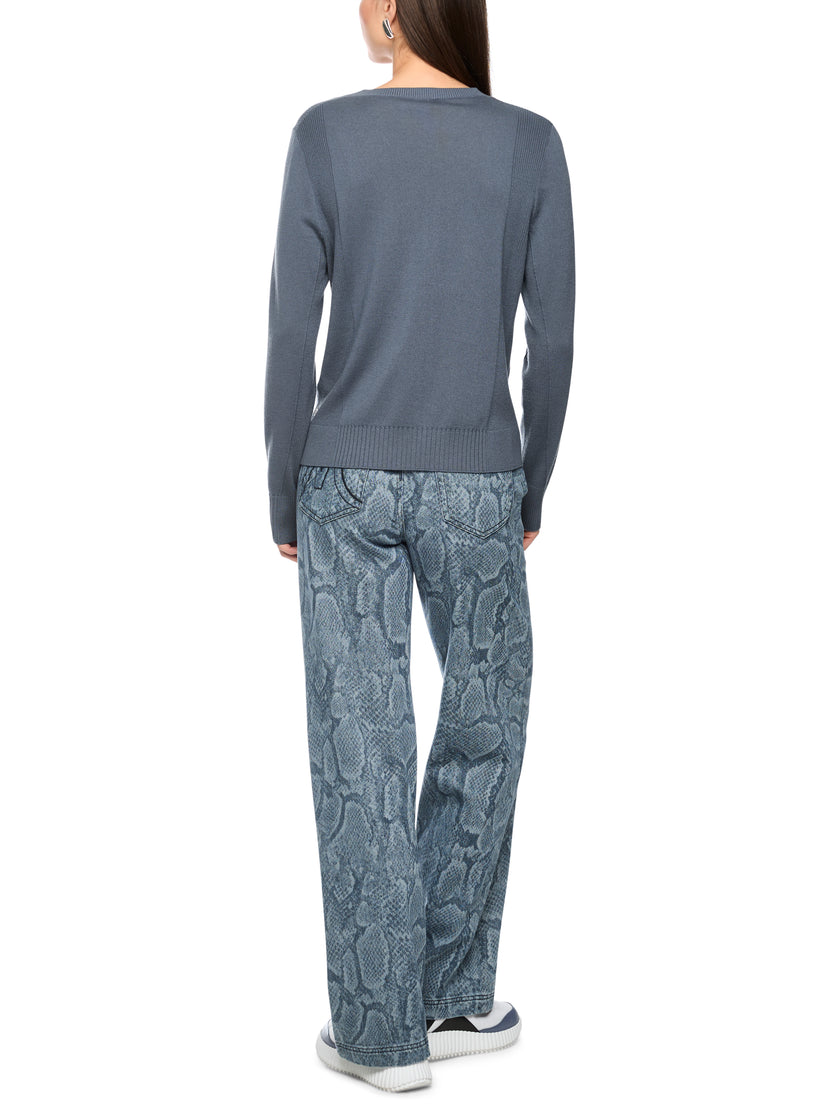 Leichter Pullover - Kaschmir Mix