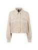 Denimjacke - Gold-Finish