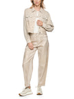 Denimjacke - Gold-Finish