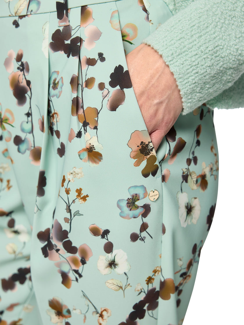 Hose - Faqus - Flower Print