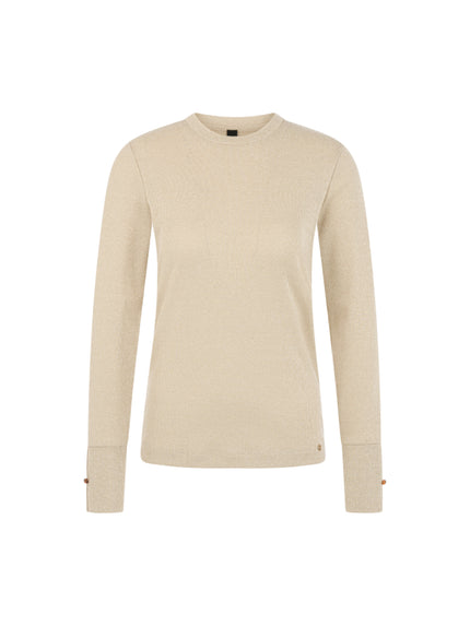 Langarmshirt - Lurex