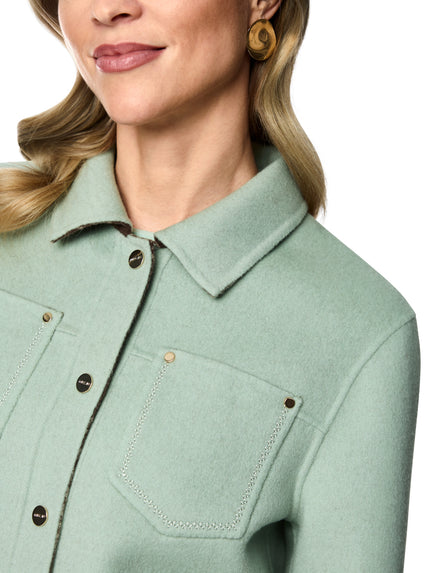 Wendejacke - Wolle