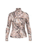 Langarmshirt - Magma-Print
