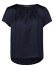 Satin-Bluse