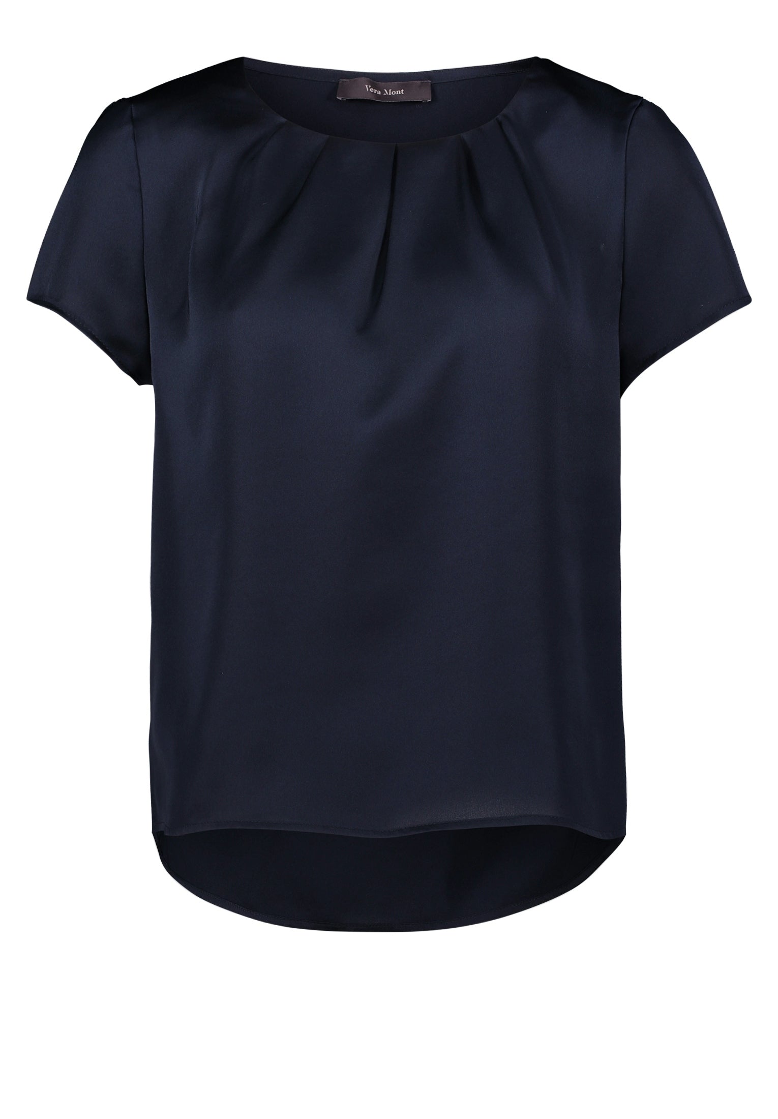 Satin-Bluse