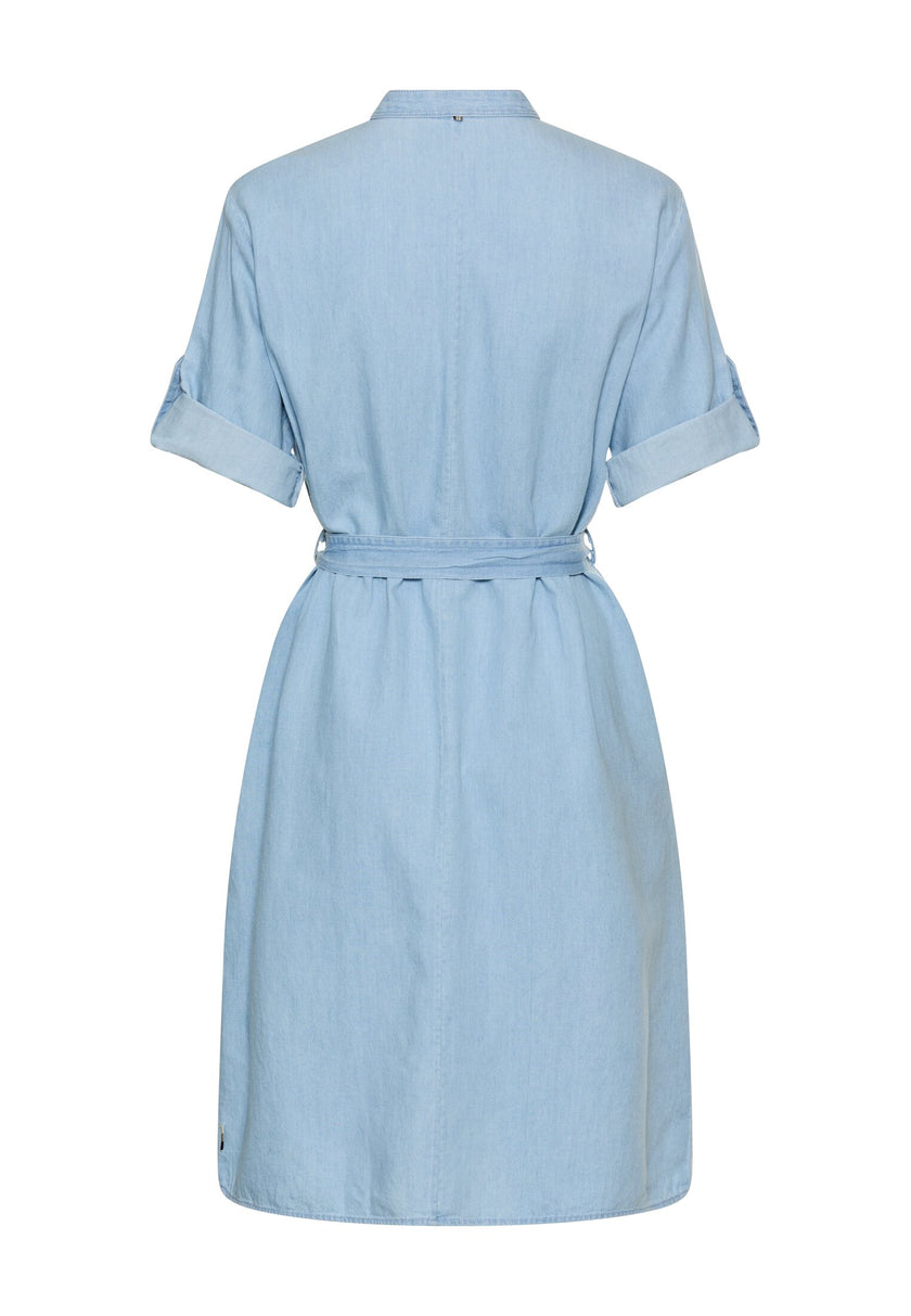 Sommerkleid - Stoffbindegürtel