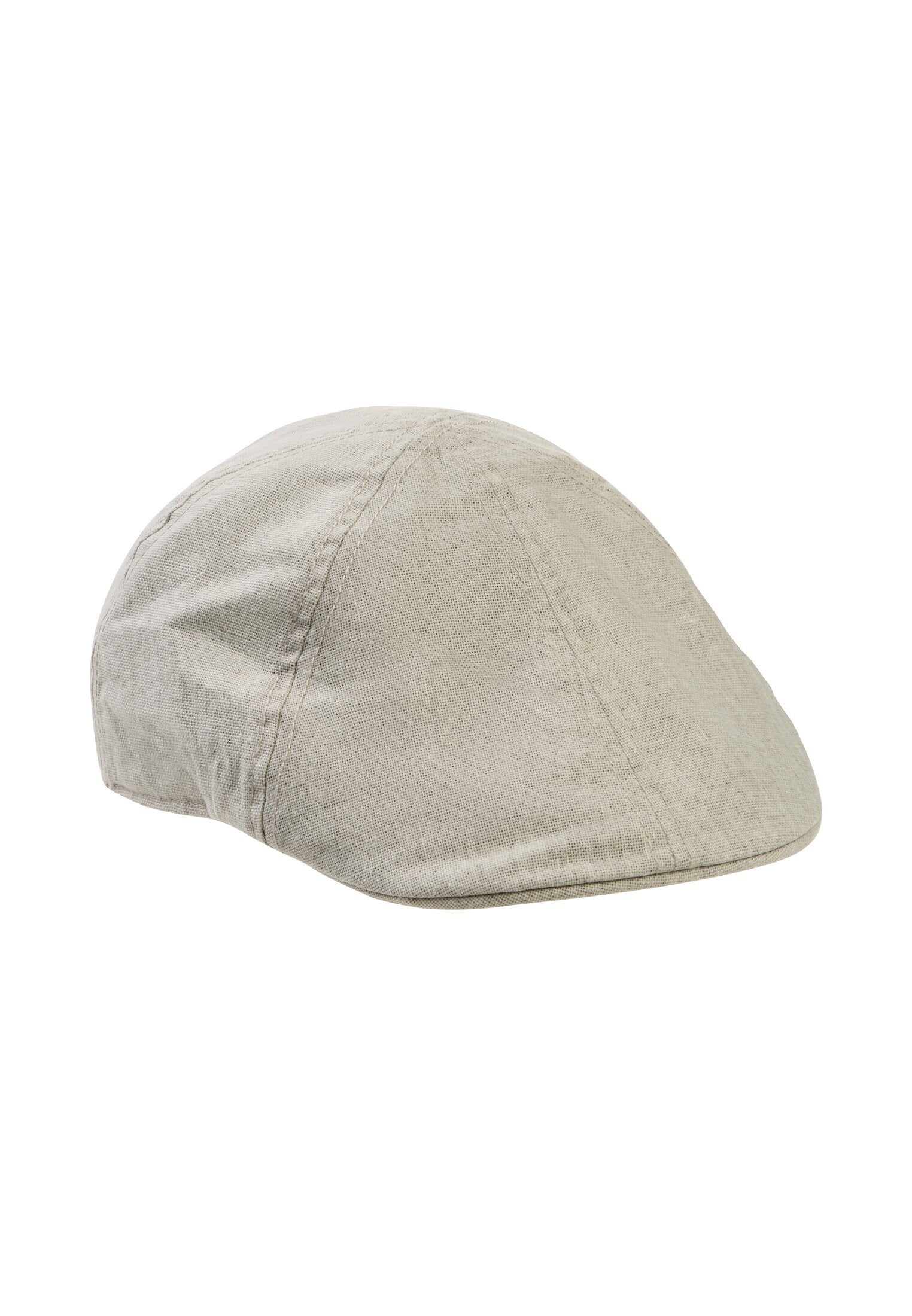 Flat Cap aus Leinen-Mix