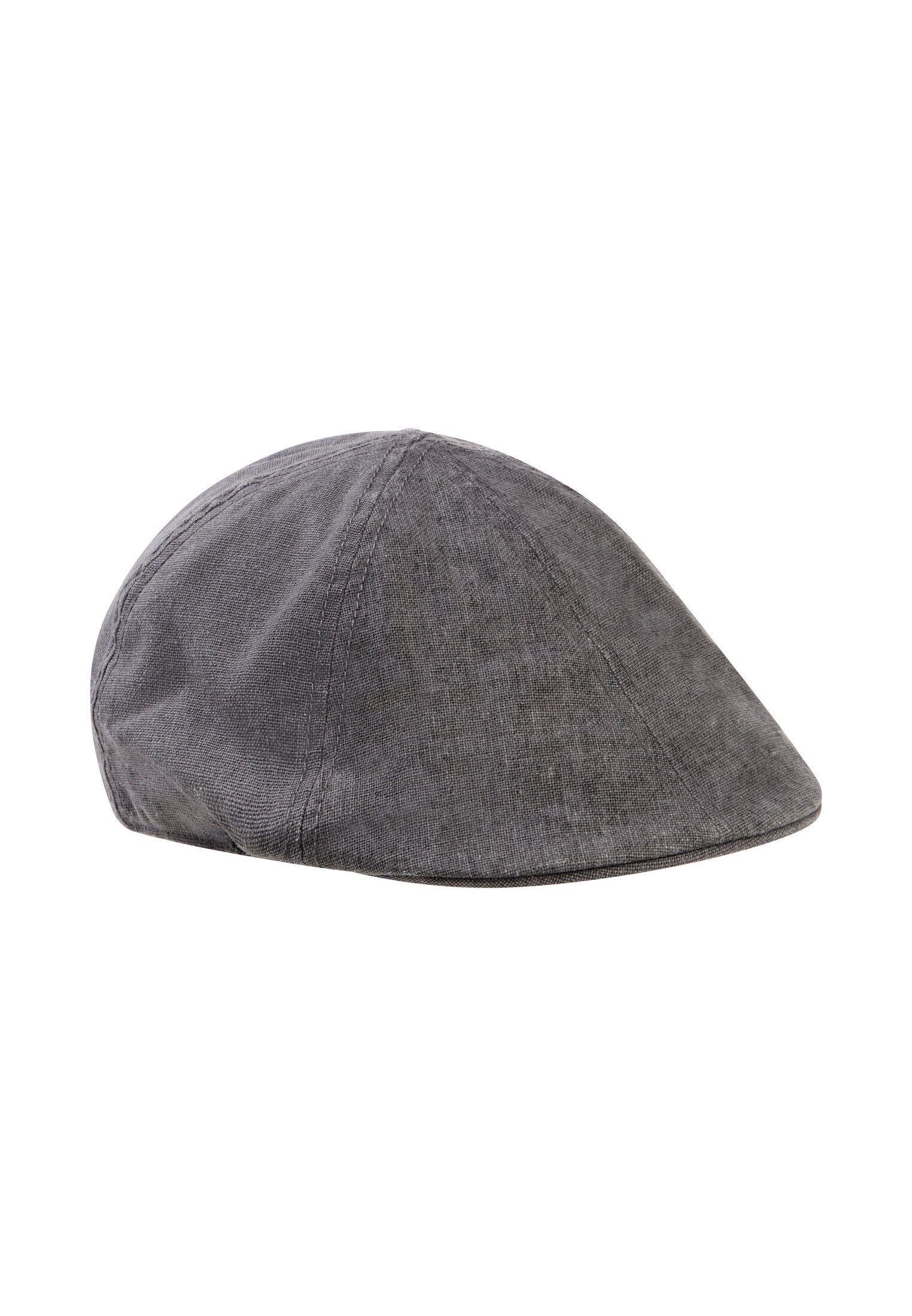 Flat Cap aus Leinen-Mix