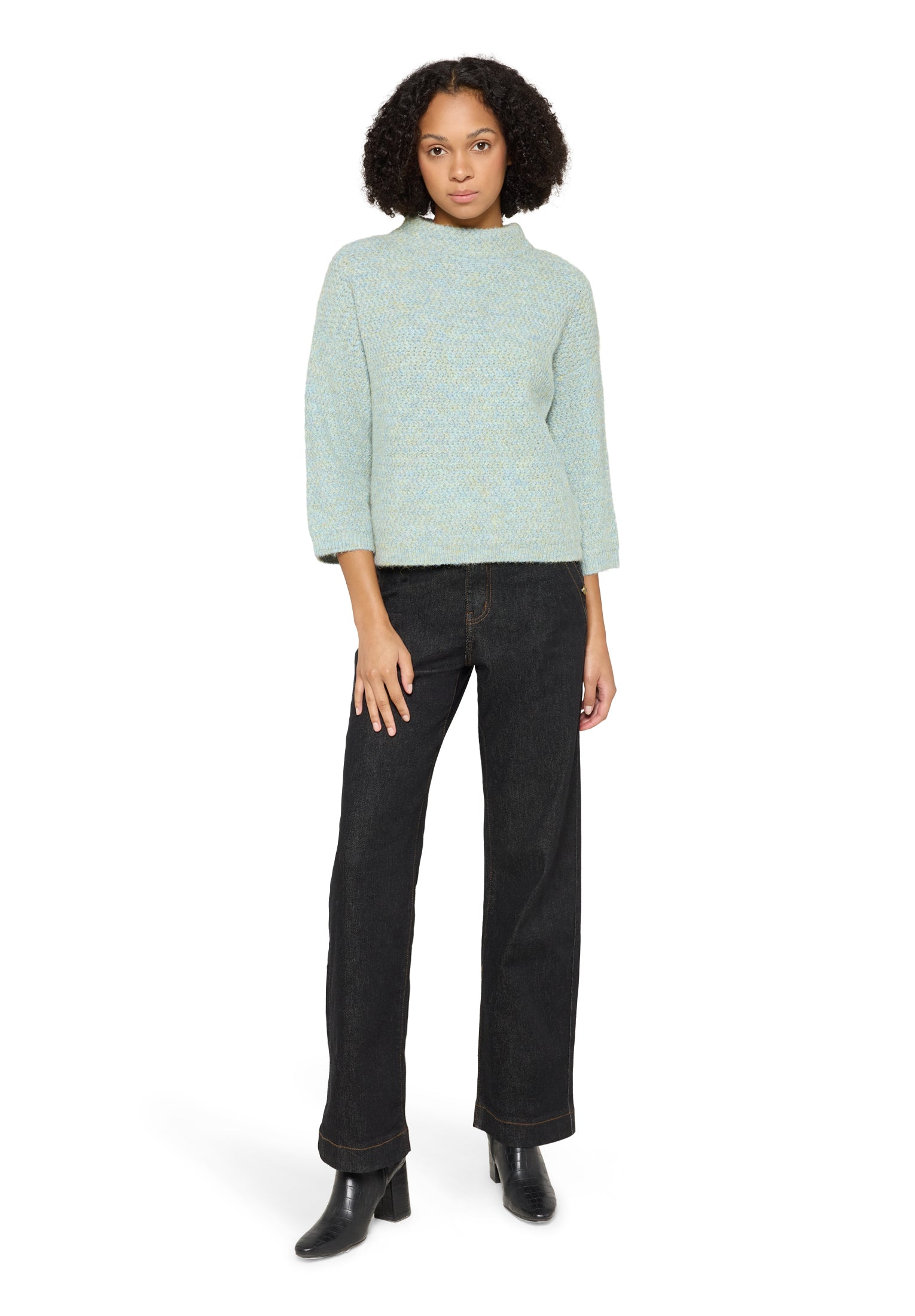 Strickpullover - Melange