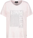 T-Shirt mit Strasssteinen
