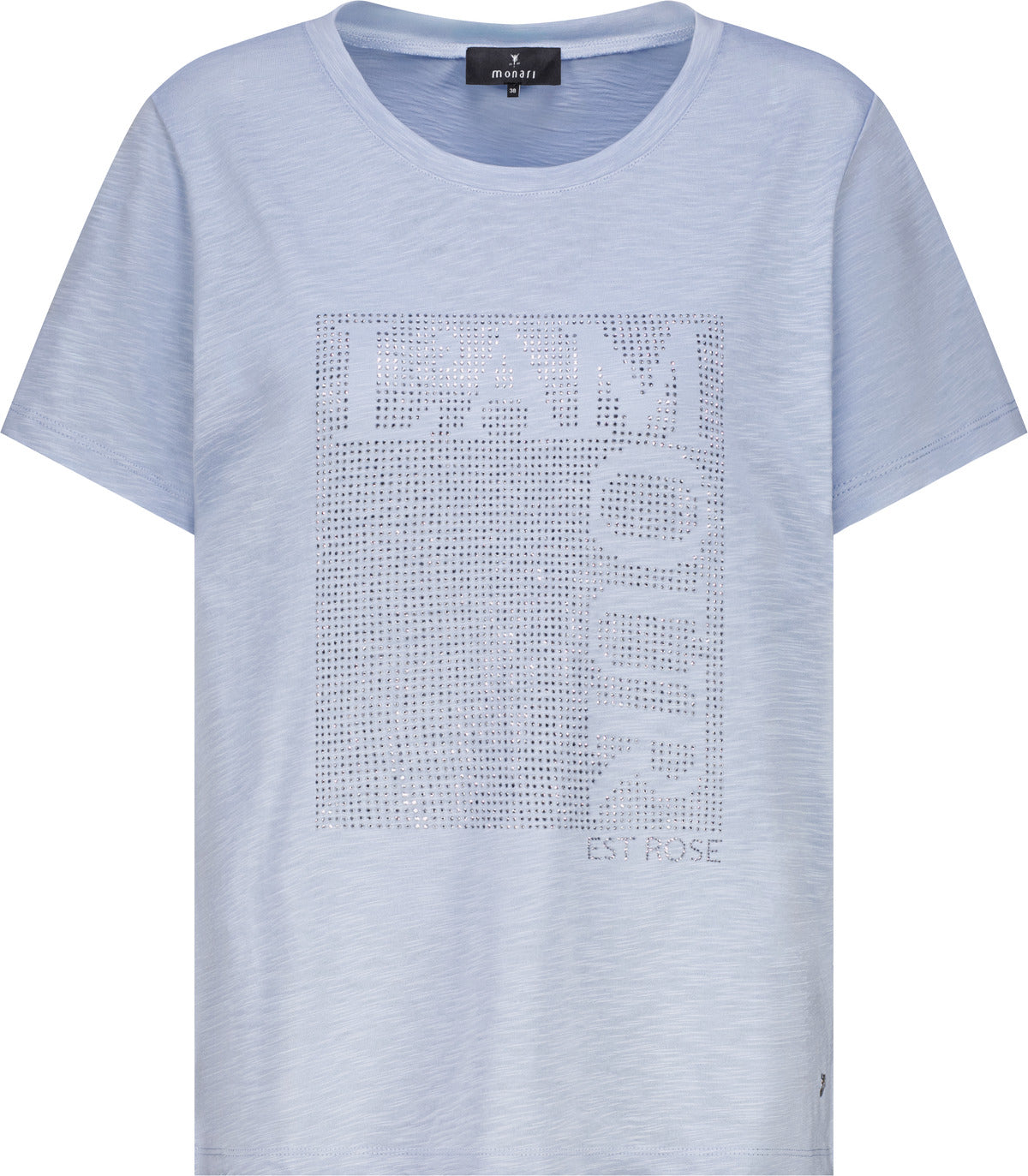 T-Shirt mit Strasssteinen