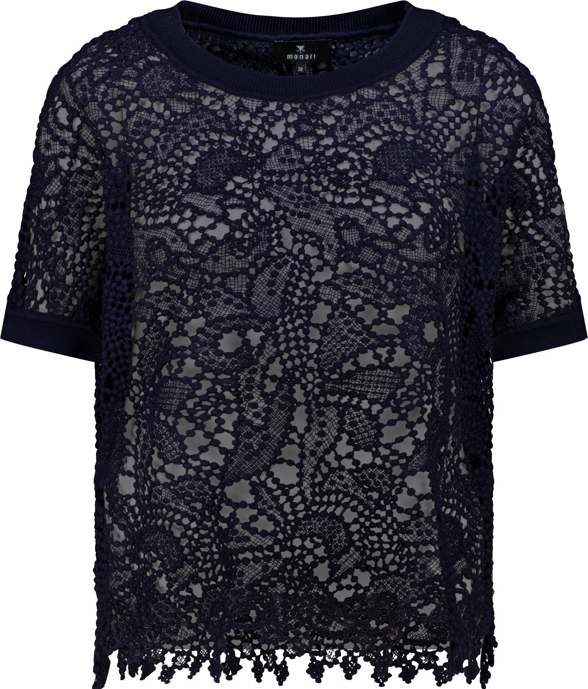 Pullover - Spitzenmuster