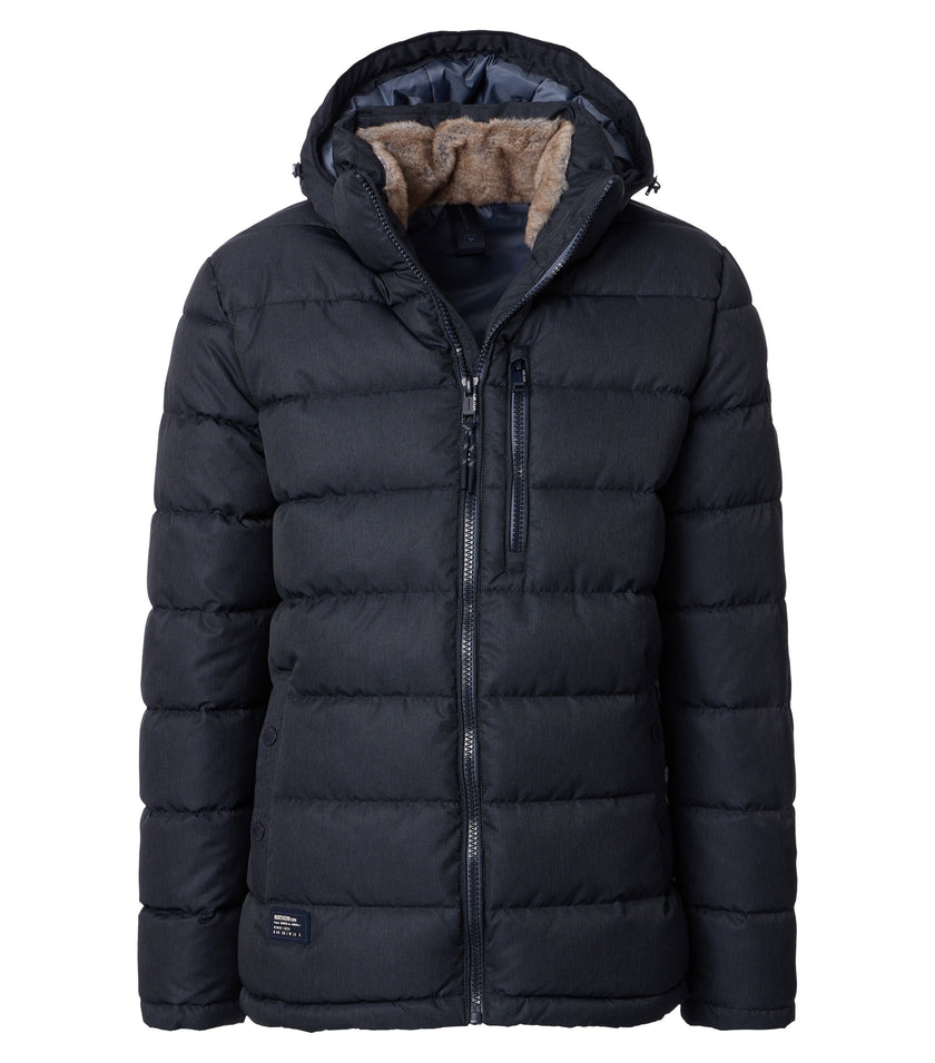 Steppjacke - Kapuze