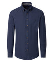 Freizeithemd - Button Down Kragen