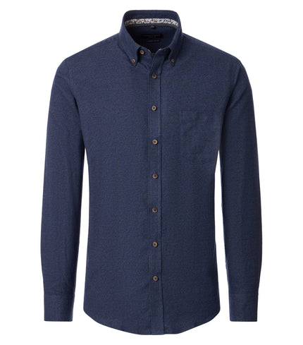 Freizeithemd - Button Down Kragen