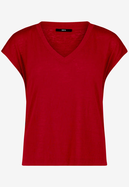 Basic-Shirt - V-Ausschnitt