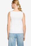 Top - Boatneck-Ausschnitt