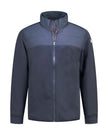 Sweatjacke - Materialmix