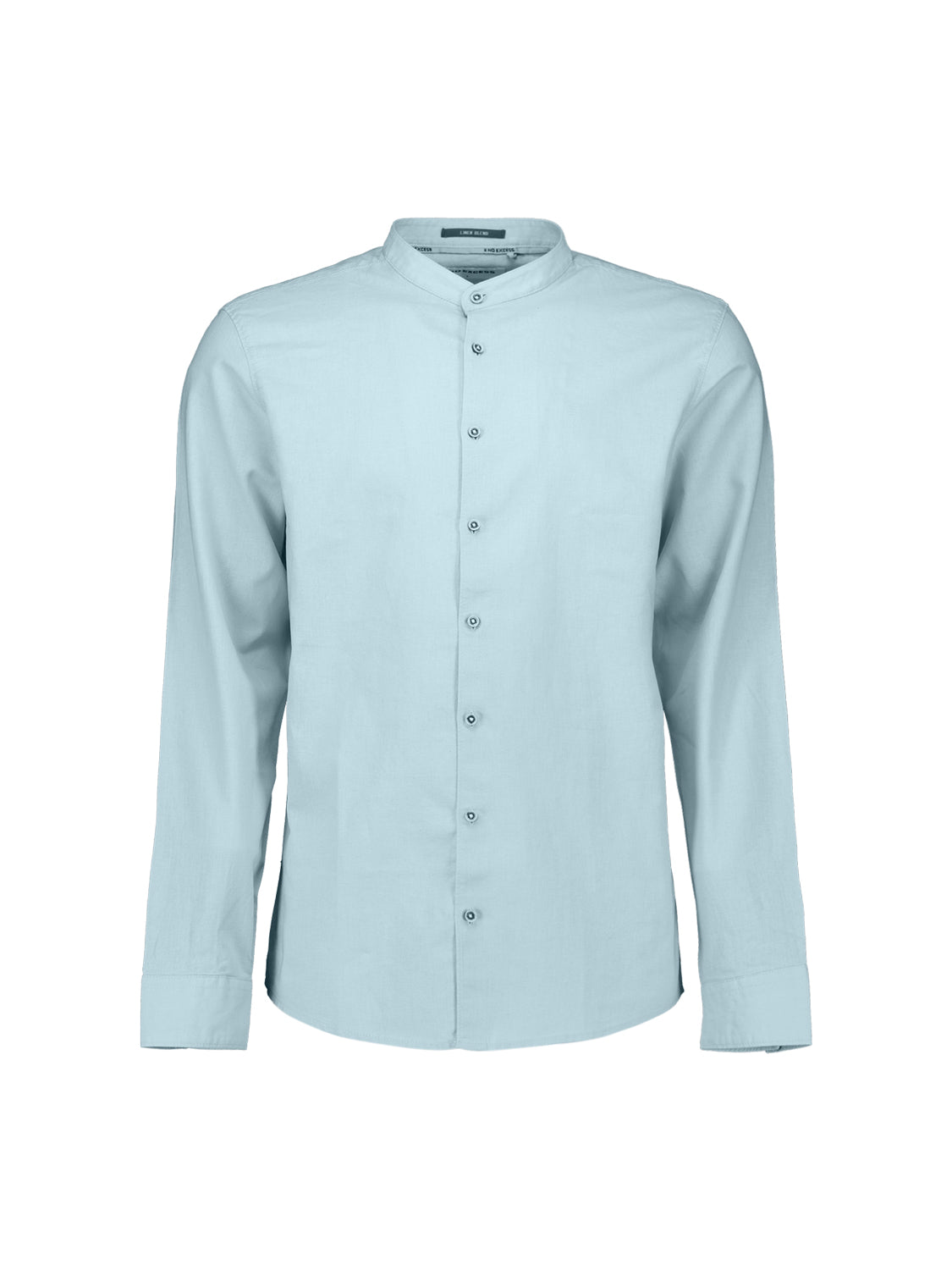 Shirt With Linen Granddad