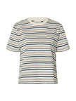 SLWESSENTIAL SS STRIPED BOXY TEE NOOS