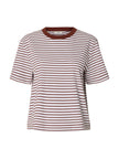 SLWESSENTIAL SS STRIPED BOXY TEE NOOS