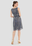 Cocktailkleid aus Plissee