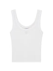 Top - TRIANGLE PATCH RIB