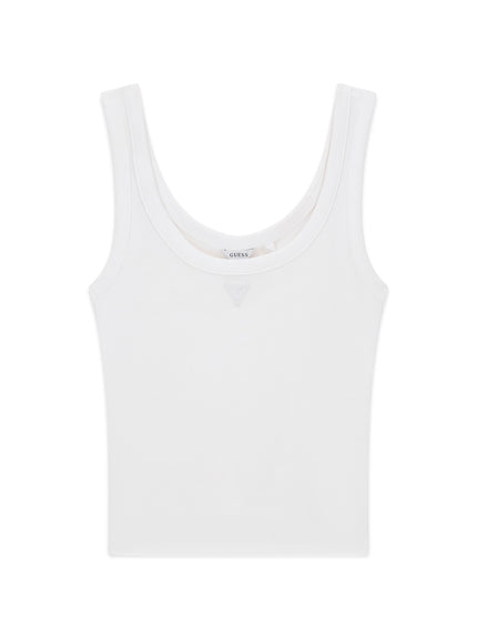 Top - TRIANGLE PATCH RIB
