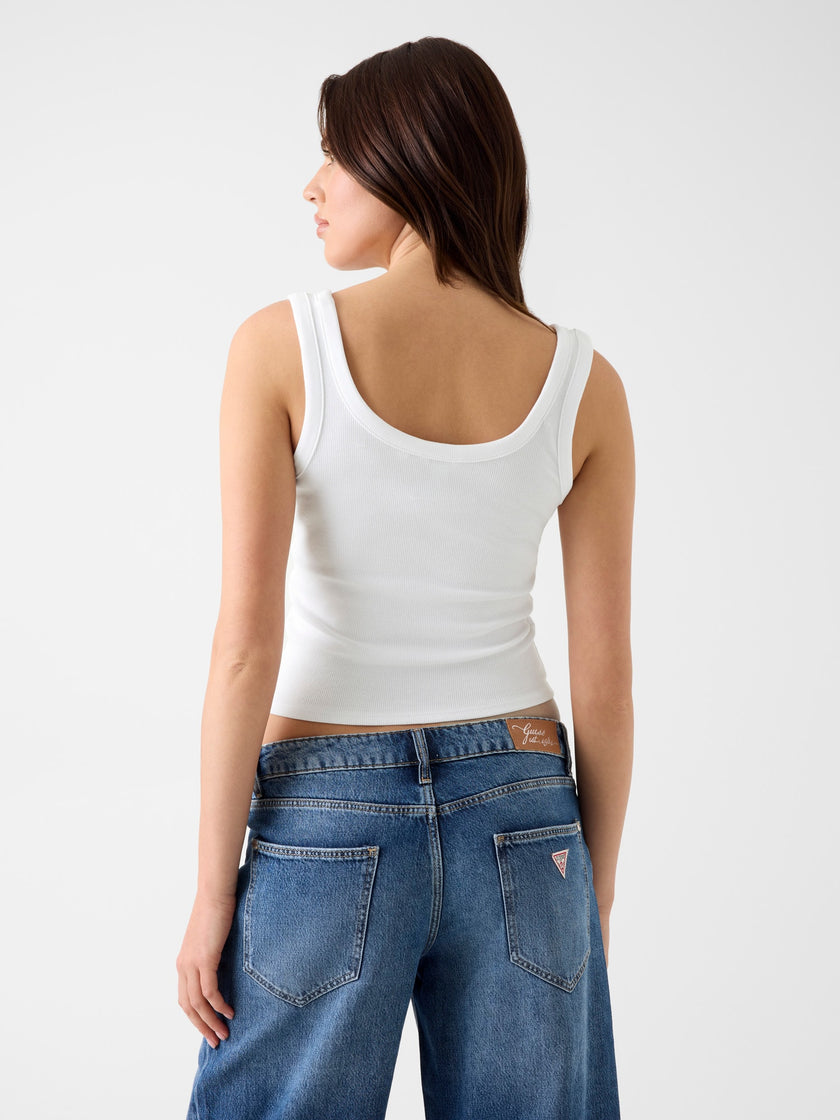 Top - TRIANGLE PATCH RIB