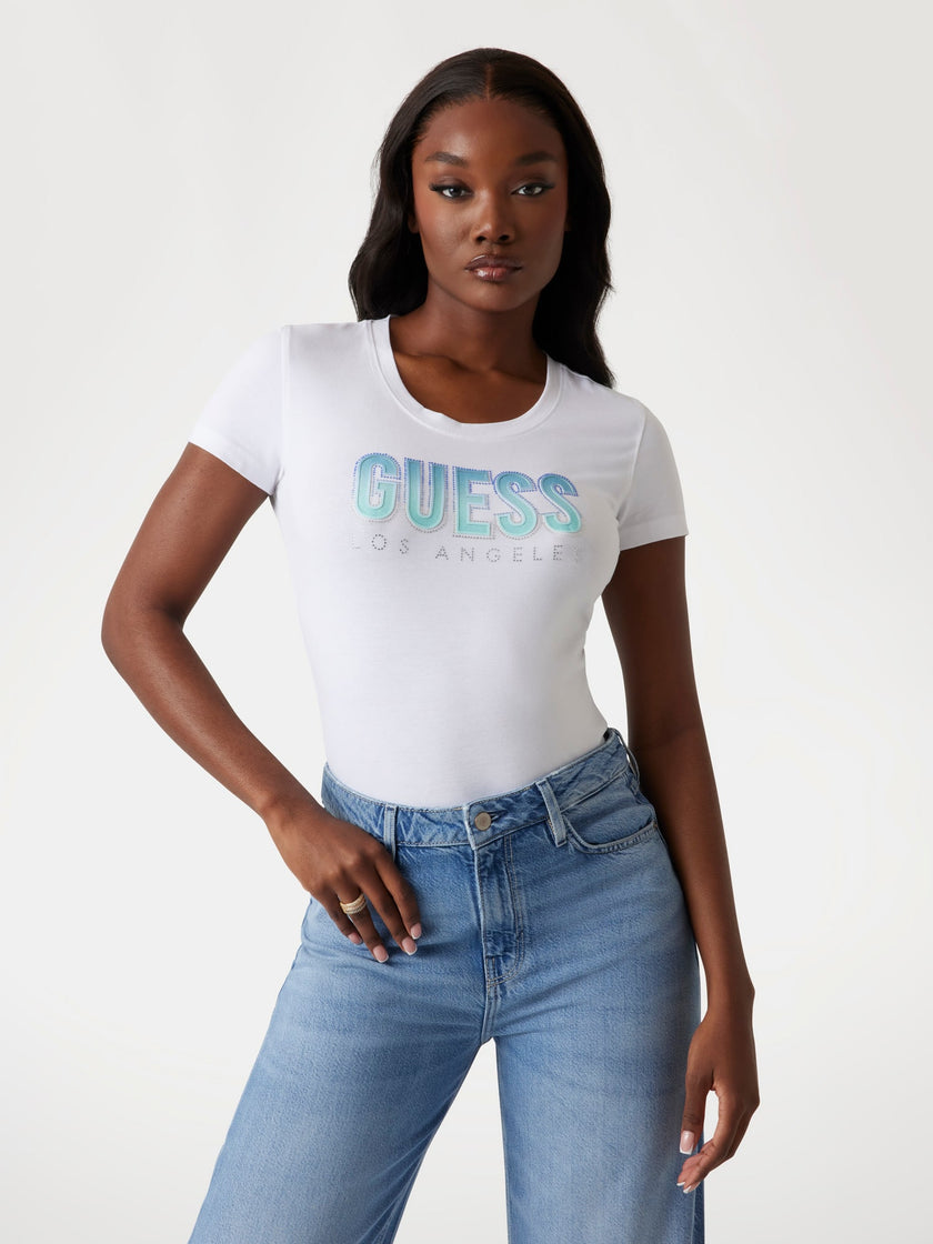 Shirt -  GLITTER DEGRADE LOGO
