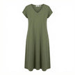 Midikleid - V-Neck