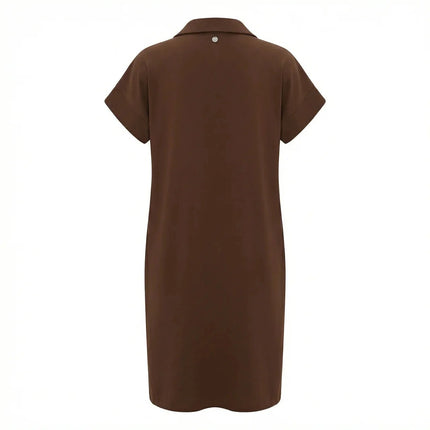 Kleid - Polokragen