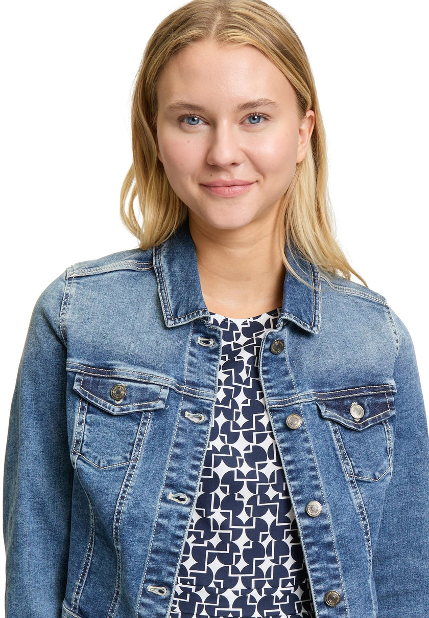 Jeansjacke - verkürzt