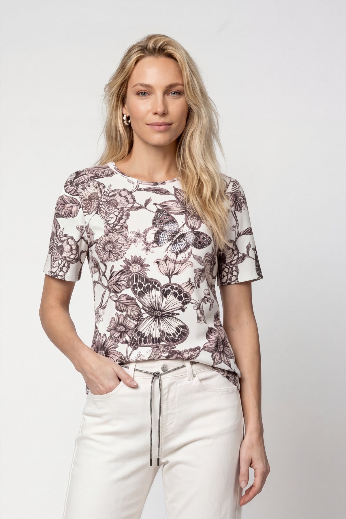 T-Shirt - Rippstruktur