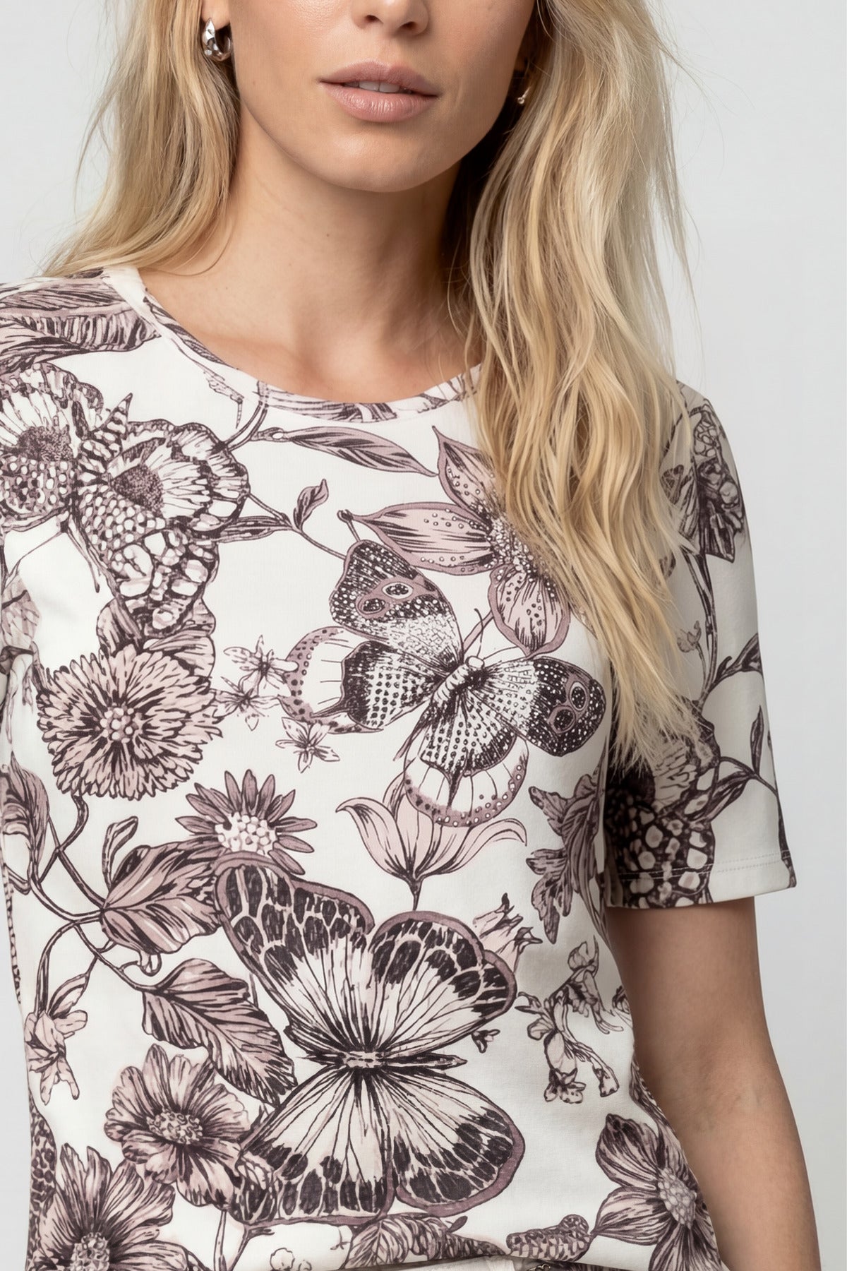 T-Shirt - Rippstruktur