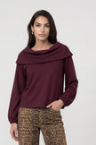 Pullover - Carmenausschnitt