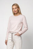Langarmshirt mit Strassdetails
