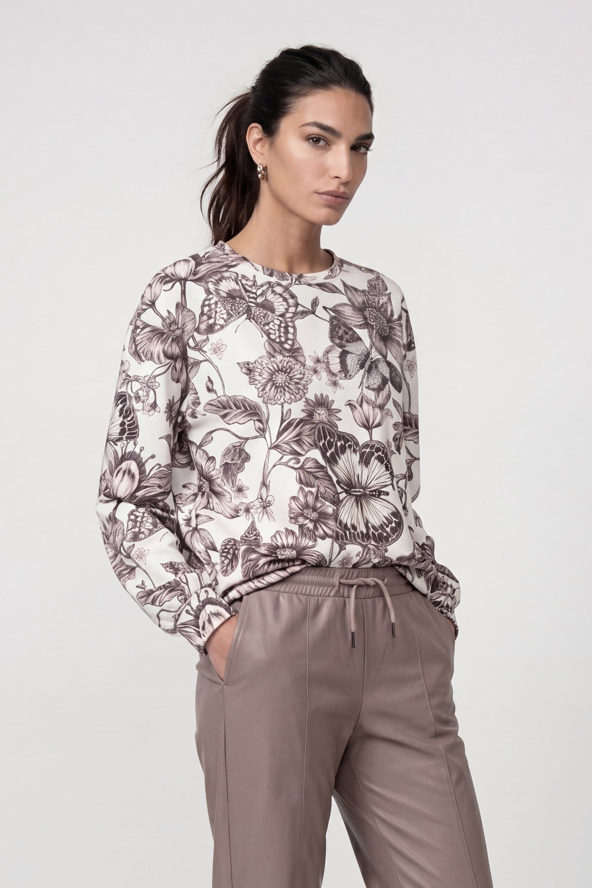 Sweatshirt - Flowerprint