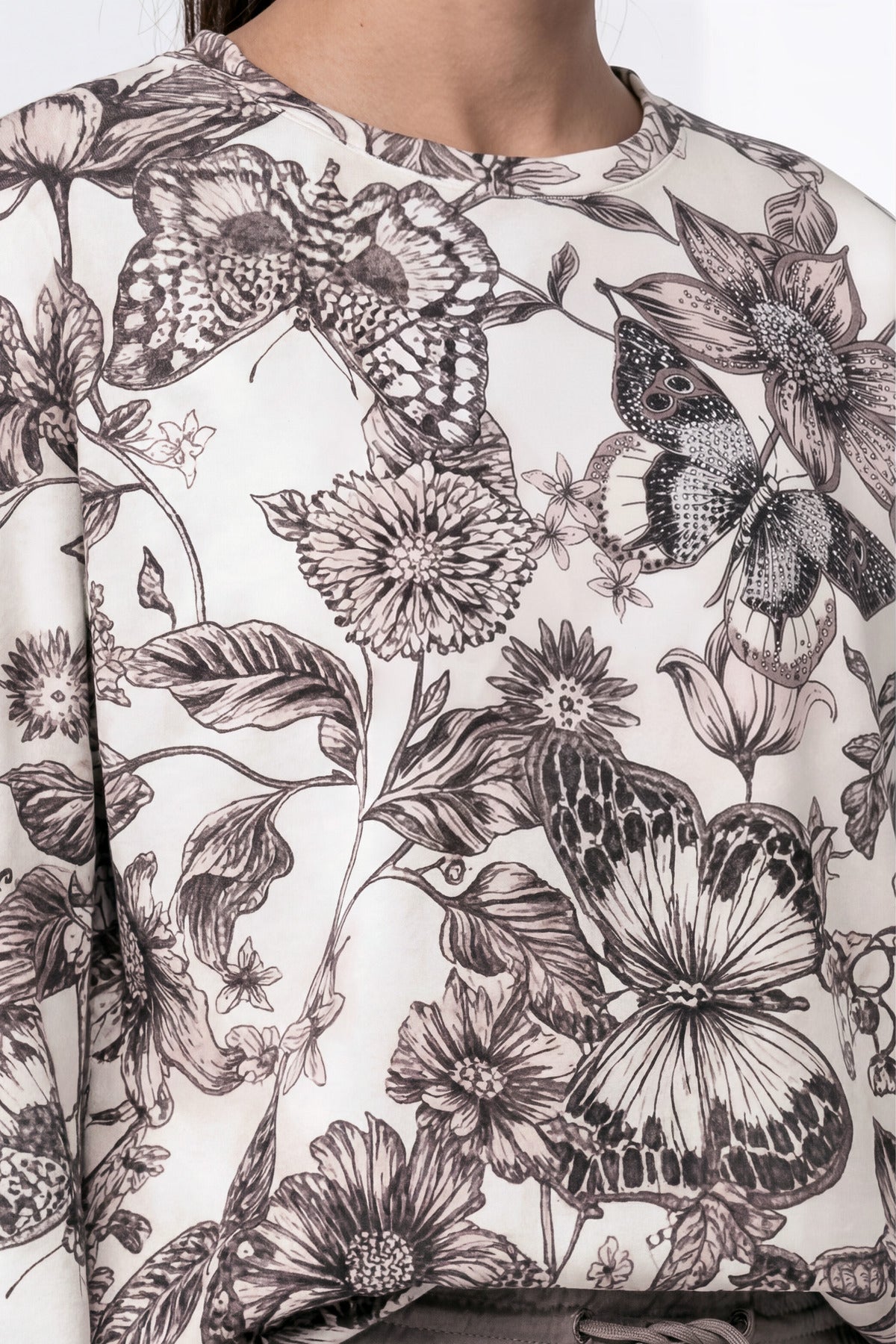 Sweatshirt - Flowerprint