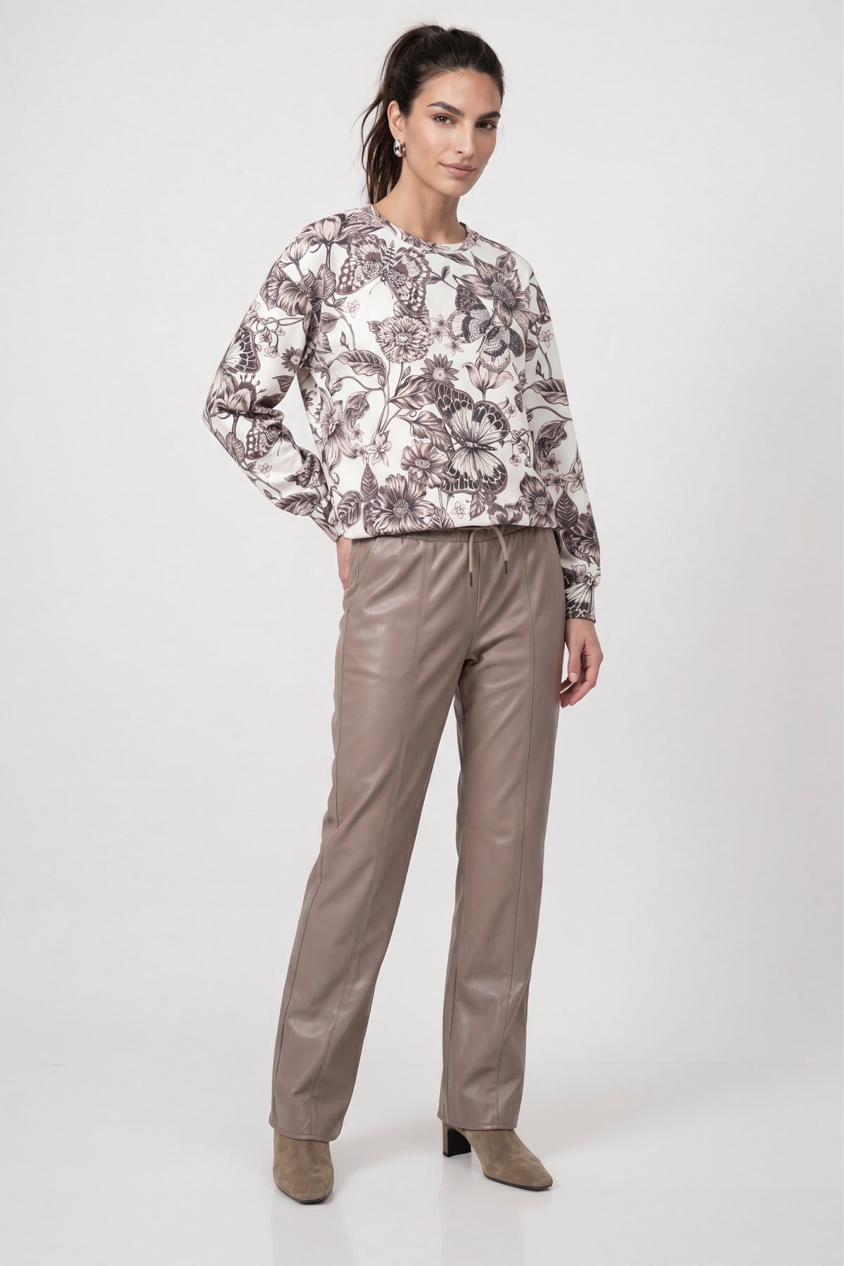Sweatshirt - Flowerprint