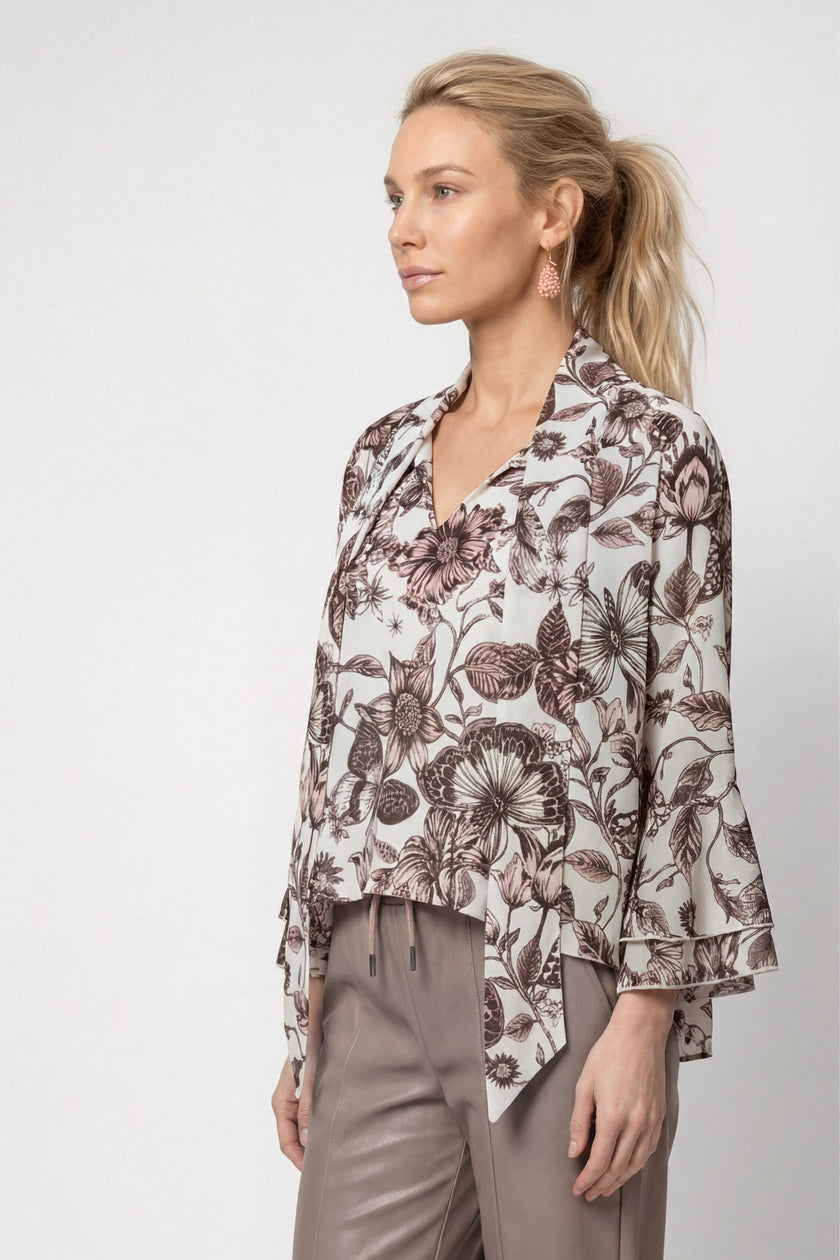 Bluse- Volants