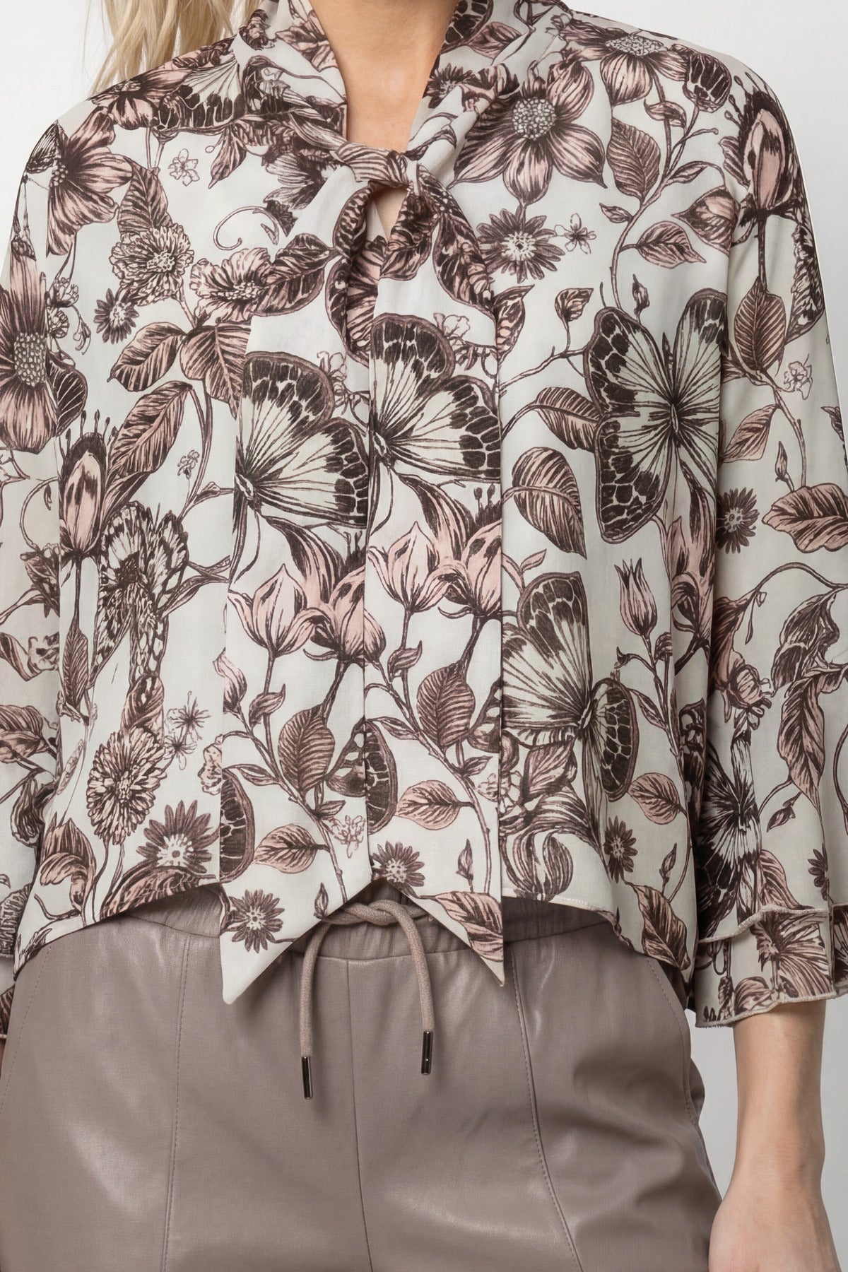 Bluse- Volants