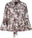 Bluse- Volants