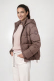Steppjacke - Kapuze