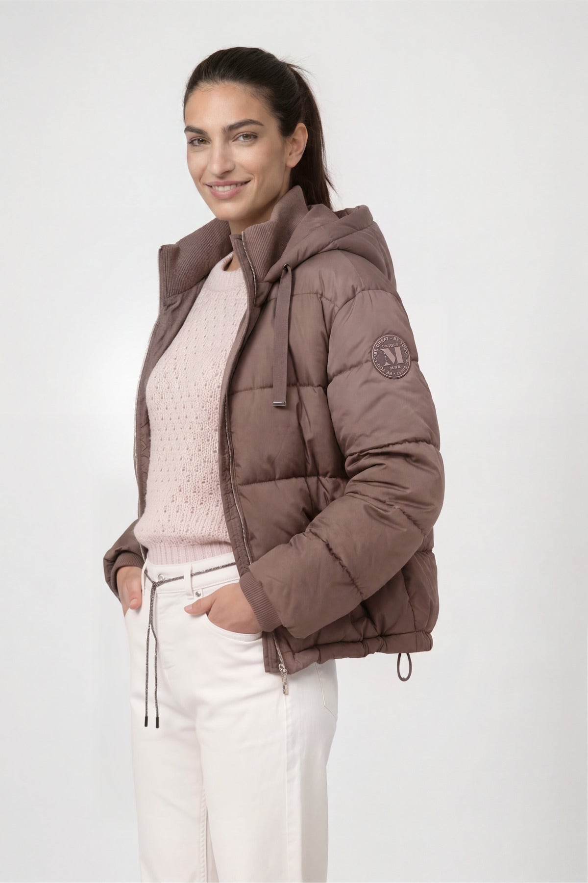 Steppjacke - Kapuze