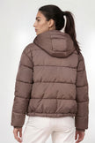 Steppjacke - Kapuze
