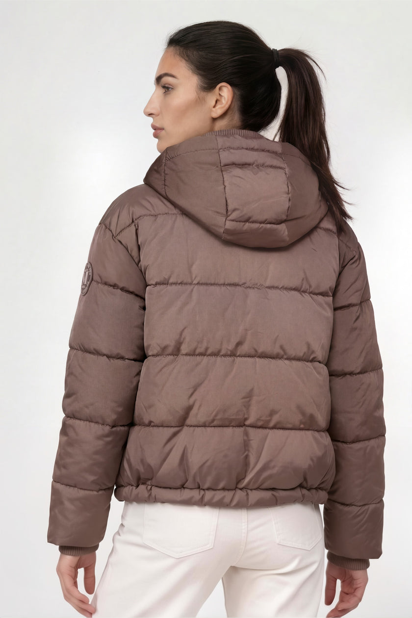 Steppjacke - Kapuze