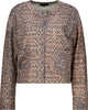 Strickjacke - Animalprint