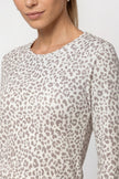 Langarmshirt - Animalprint