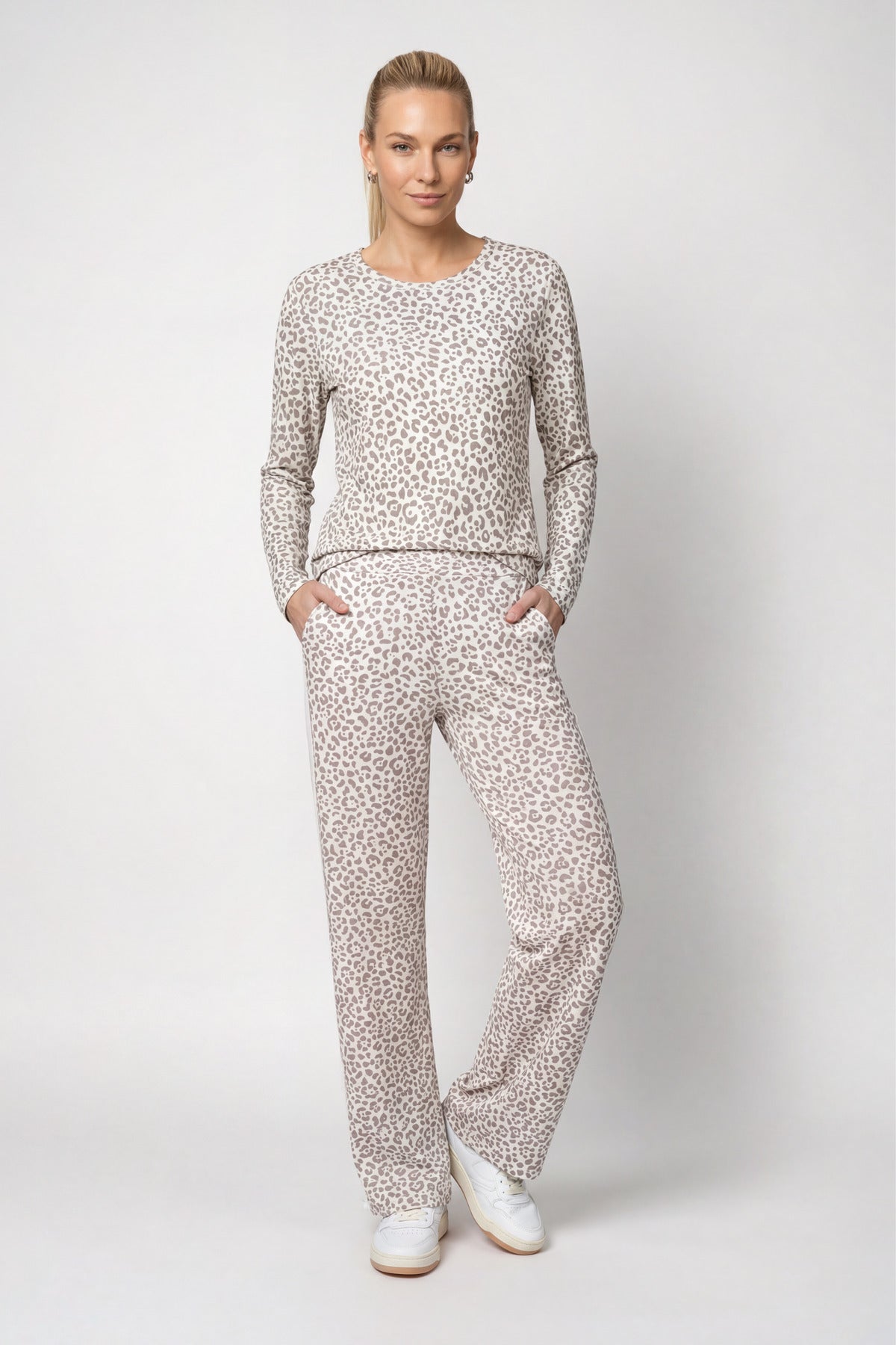 Langarmshirt - Animalprint